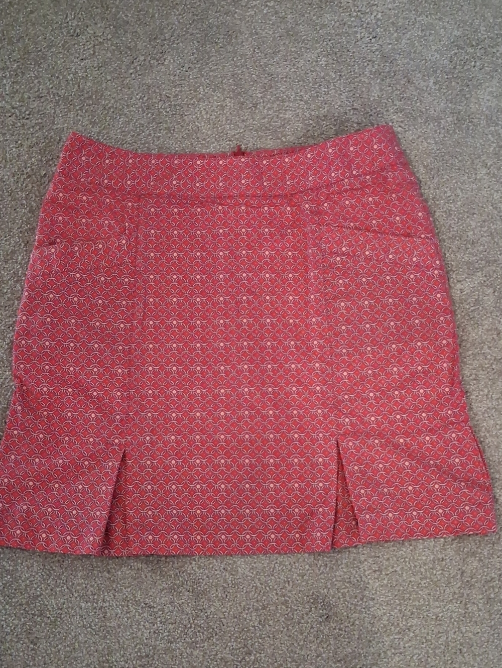 Women's Lizzie Driver Pink Skort. Golf, Tennis, Pleated 10